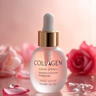 Collagen Youth Serum premium skincare with hyaluronic acid formulation