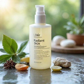 Radiant Skin Cleanser with natural botanical cleansing agents